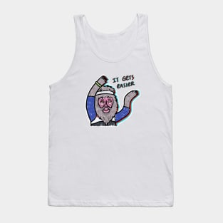 It get easier baboon Tank Top